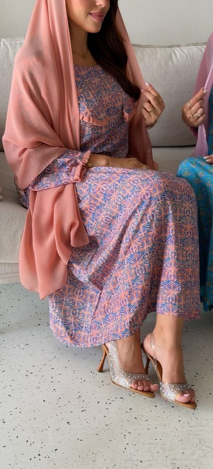 cotton dress and shaila sheefon no E79